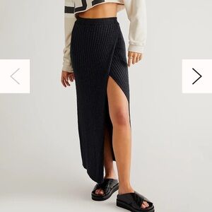 Free People Better Days midi skirt